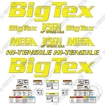 Fits Big Tex 25GN Kit Dual Trailer Decals - 7 Year Outdoor 3M Vinyl!. Fixed Price $154.95.