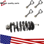 CRANKSHAFT+4X Connecting Rod For Caterpillar 3044 Engine Loader 272C 277B. Fixed Price $702.05.