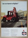 1978 Taylor Ty 300 Lift Truck Vintage Print Ad. Fixed Price $9.99.
