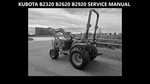 Kubota B2320 B2620 B2920 Service Manual 430PG Tractor & Loader Workshop Repair. Fixed Price $23.99.