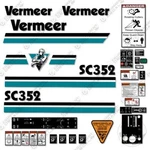 Fits Vermeer SC352 Decal Kit Stump Grinder - 7 Year Outdoor 3M Vinyl!. Fixed Price $144.95.