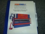 Hydrapower Euro Series Press Brake Dnc 60 Control Owner Operator Manual. Fixed Price $113.58.