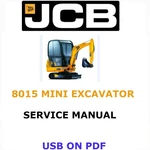 Jcb 8015 Mini Excavator Service Repair Shop Manual Pdf Usb. Fixed Price $25.00.