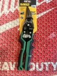 Dewalt Ergo Right Cut Aviation Metal Tin Snips. Serrated Edge Model DWHT14674. Fixed Price $12.99.