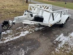 Bil-jax 10 Hydraulic Drop Air Lift Deck Flatbed Utility Trailer Clean Title. Fixed Price $6150.00.