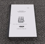 Aichi RV060 IRV200-55 Scissor Lift Aerial Platform Owner Operator User Manual. Fixed Price $124.74.