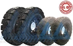 4PK 2-7.00-12 Solid Tires And 2-6.00-9 On Wheels -cat Toyota. Fixed Price $2602.05.