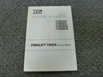Tcm FCB10H2 FCB15H2 FCB20H2 & FCB25H2 Forklift Parts Catalog Manual Xo. Fixed Price $76.17.