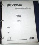 Skytrak Jlg 9038 Telehandler Telescopic Forklift Parts Manual Catalog Book 2/90. Fixed Price $41.99.