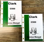 Clark C500-30 C500-35 C500-40 C500-45 Forklift Service Repair Manual Shop OH-339. Fixed Price $54.97.