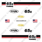 Fits Noram 65E Decal Kit Motor Grader - 7 Year 3M Vinyl!. Fixed Price $224.95.