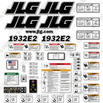 Fits Jlg 1932E2 Decal Kit Scissor Lift - Warning Sticker Set Logos 3M Vinyl!. Fixed Price $194.95.