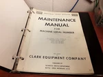 Clark ST245-72-2324 Powrworker Stacker Maintenance Manual. Fixed Price $65.60.