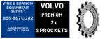 2 X Premium Volvo Sprockets ECR35D / EC35C ECR38 ECR40D. Fixed Price $556.00.