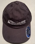 Edwards Industrial Hat Cap Authentic Ahead Gray Classic Cut Adjustable Strapback. Fixed Price $9.95.
