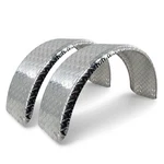 (2) Aluminum 14 Gauge Diamond Plate Boat Or Utility Trailer Fenders 9 X 31 15. Fixed Price $135.51.