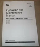 Caterpillar 924K 930K 938K Wheel Loader Operation & Maintenance Book Manual. Fixed Price $89.99.