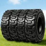 4PCS Solid 10-16.5 Skid Steer Loader Tires Sks 10X16.5 Heavy-duty 10PR Bobcat. Fixed Price $598.46.