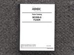 Doosan BC25S-5 Forklift Truck Parts Catalog Manual. Fixed Price $114.05.