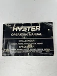 Hyster Operating Manual Challenger Spacesaver 1458874. Fixed Price $38.00.
