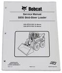 Bobcat S850 Skid Steer Loader Service Manual Shop Repair Book Part # 6990257. Fixed Price $70.97.