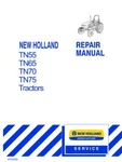 New Holland TN55, TN65, TN70, TN75 Tractor Service Manual Repair Shop Book. Fixed Price $89.00.