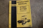 Hypac C766C C778C Roller Compactor Owner Operator Operation Maintenance Manual. Fixed Price $42.22.