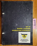 Massey Ferguson Mf 77 Wheel Loader Owner's Operator's Manual 1448 145 M1 5/70. Fixed Price $35.00.