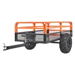 15CUFT Heavy-duty Steel Atv Dump Trailer 1500LB Load With Removable Rails. Fixed Price $378.99.