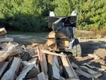 Ramsplitter 6 Way Wedge Skid Steer Log 24" And 30 Tons Of Power. Fixed Price $3600.00.