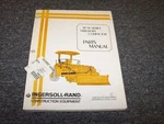 Ingersoll Rand SP56 Series Vibratory Compactor Roller Parts Catalog Manual Xz. Fixed Price $94.18.