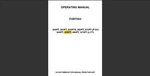 Hyster Fortis S40FT S50FT S55FTS S60FT S70FT Lift Trucks Operators Manual. Fixed Price $69.99.