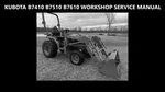 Kubota B7410 B7510 B7610 Workshop Manual -435PG La 272 Loader Repair & Service. Fixed Price $24.99.
