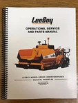 Oem Leeboy 8500C Conveyor Paver Operation Service Parts Manual Book. Fixed Price $42.84.