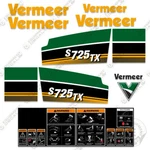 Fits Vermeer Decal Kit (S725 Tx) Mini Skid Steer - Year Vinyl. Fixed Price $139.95.