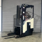 2011 Crown RR5715-35 Reach Forklift 24V Electric, 4,500 Lb, Good Battery. Fixed Price $13990.00.