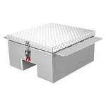 Uimoso 30 Inch Aluminum Truck Bed Tool Box W/ Diamond Plate For Trailer Utv Atv. Fixed Price $329.99.