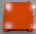Large Bowling Accessory Case - Jopo, Vise, And Turbo Thumb Storage Orange. Fixed Price $55.25.