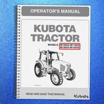 Kubota M100GX M110GX M126GX M135GX Operators Manual Durable Spiral - Covered. Fixed Price $30.14.