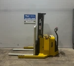 2025 Yale Triple Walkie Stacker - Behind Straddle Forklift 153" 326 Hrs. Fixed Price $13900.00.
