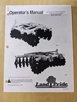 Land Pride, DH1560, DH1572, DH2560, DH2572, DH2596 Disc Harrows, Operator's.... Fixed Price $19.56.