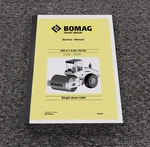 Bomag Bw 211 D-50 Single Drum Vibratory Compactor Shop Service Repair Manual. Fixed Price $109.93.
