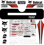 Fits Bobcat T550 Kit Skid Steer / Safety Decals 3M Vinyl Free Shipping. Fixed Price $128.98.