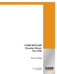 Case 1150M Wt/lgp Tier 4A Crawler Dozer Parts Catalog Manual Diagram Book. Fixed Price $89.00.