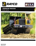 Equipment Brochure - Rayco Rct 80 150 Crawler Truck Dump Carrier 2016 (E7694). Fixed Price $10.88.