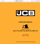 Jcb 8014 8016 8018 8020 Cts Excavator Operators Manual 9821-6100 Pdf Usb. Fixed Price $34.99.