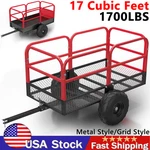 1700LB Heavy Duty Trailer Utility Cart Cargo For Atv/utv/tractor. Fixed Price $349.59.
