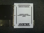 Hyster E264 N40ZR3 N45ZR3 Electric Narrow Aisle Lift Truck Service Repair Manual. Fixed Price $160.30.