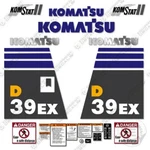 Fits Komatsu D39EX-21 Decal Kit Dozer 7 Year Outdoor 3M Vinyl!. Fixed Price $174.95.