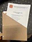 1981 Driltech Model D40K Mission Water Well Drill Rig Advertising Brochure Liter. Fixed Price $20.00.